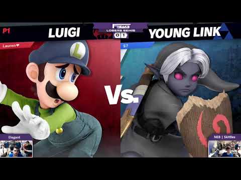FREAKS Ultra 76 Singles Losers Semis: Elegant (Luigi) vs NEB | Skittles (Young Link)