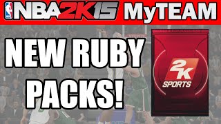 ALL TIME SCORING PACKS! - NBA 2K15 MyTeam Pack Opening: NBA 2K15 MyTeam Ruby Packs