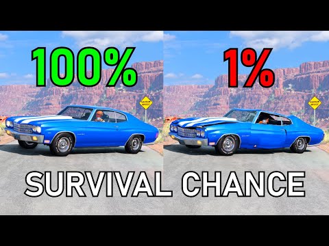 Best of Realistic Survival Chance Crashes #1 | BeamNG.drive