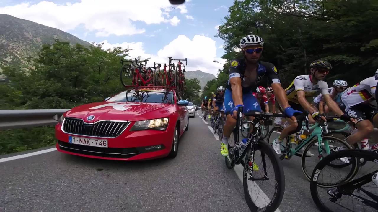 Tour de France 2016: Stage 9 on-board highlights - YouTube