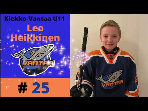 Kiekko-Vantaa U11 joukkue-esittely kaudelle 2021-2022