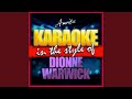 Alfie (In the Style of Dionne Warwick) (Instrumental Version)