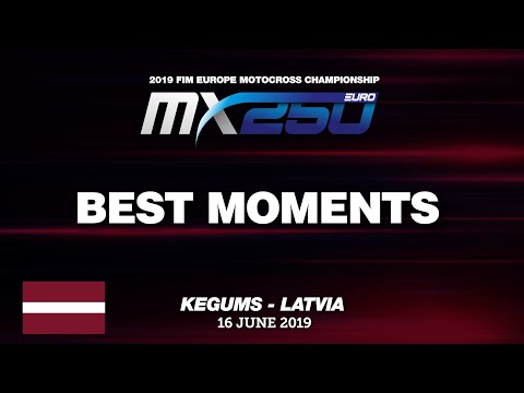 EMX250 Race 2 Best Moments   Round of Latvia 2019 #motocross