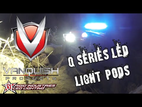Vanquish Products Rigid licensed Q series LED light pod.
