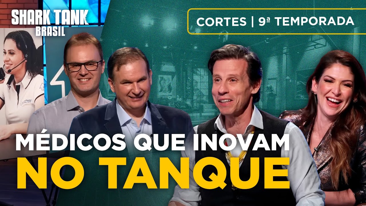 9ª temporada: Inovação na atenção médica domiciliar chega ao tanque | Shark Tank Brasil