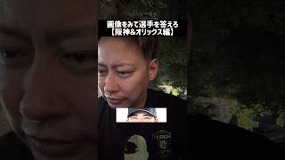 画像をみて選手を答えろ【阪神＆オリックス編】#阪神タイガース#オリックスバファローズ#shorts