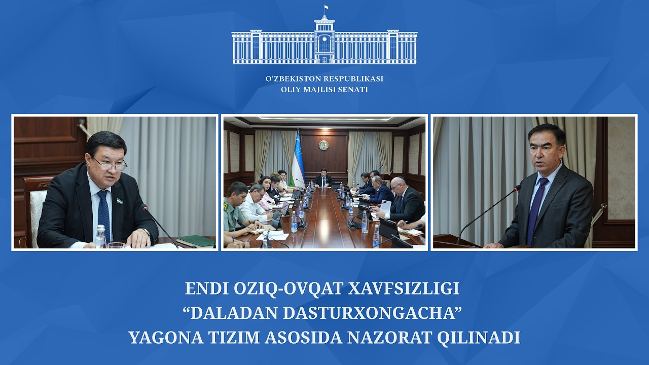 Endi oziq-ovqat xavfsizligi “daladan dasturxongacha” yagona tizim asosida nazorat qilinadi