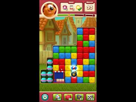 Toon Blast Level 2566 - NO BOOSTERS 🐻🐺🐱 | SKILLGAMING ✔️