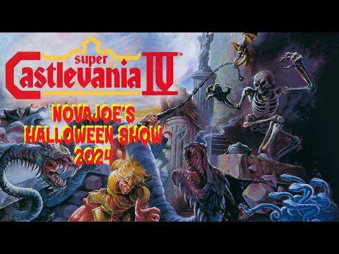 SUPER CASTLEVANIA IV (Full Playthrough) "NovaJoe's Halloween Show 2024"