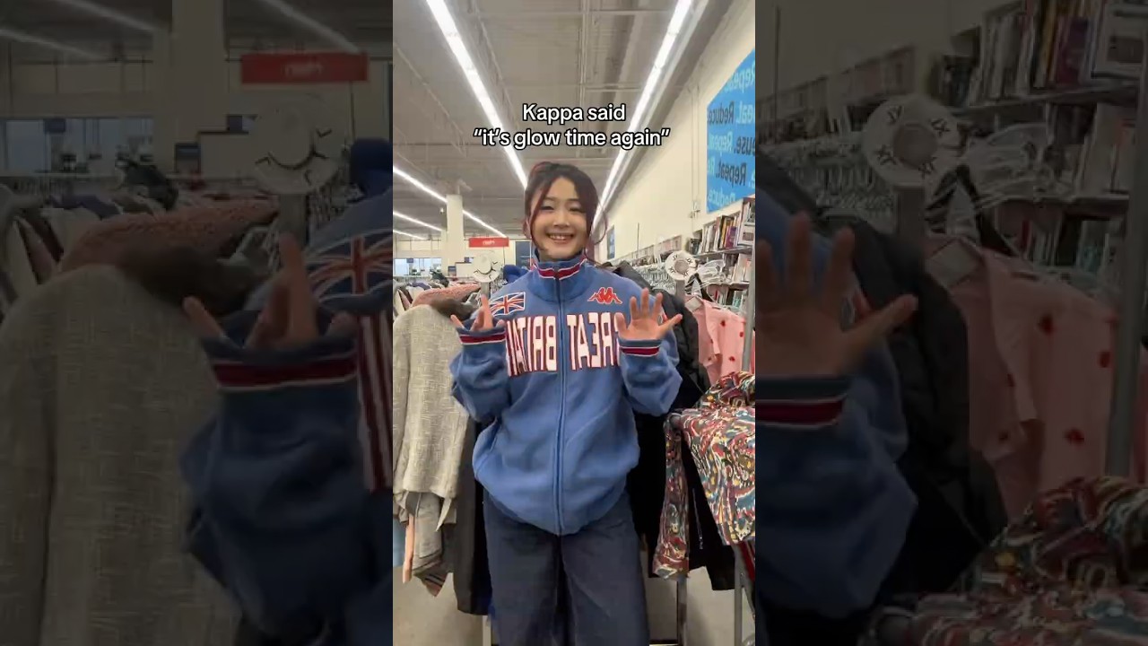 They laughed at Kappa back then… now they ask where I got it. #thrift #thrifter #valuevillage