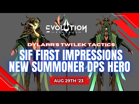 Sif First Impressions | NEW Summoner Damage Dealer | Fiona Counter ? | Eternal Evolution