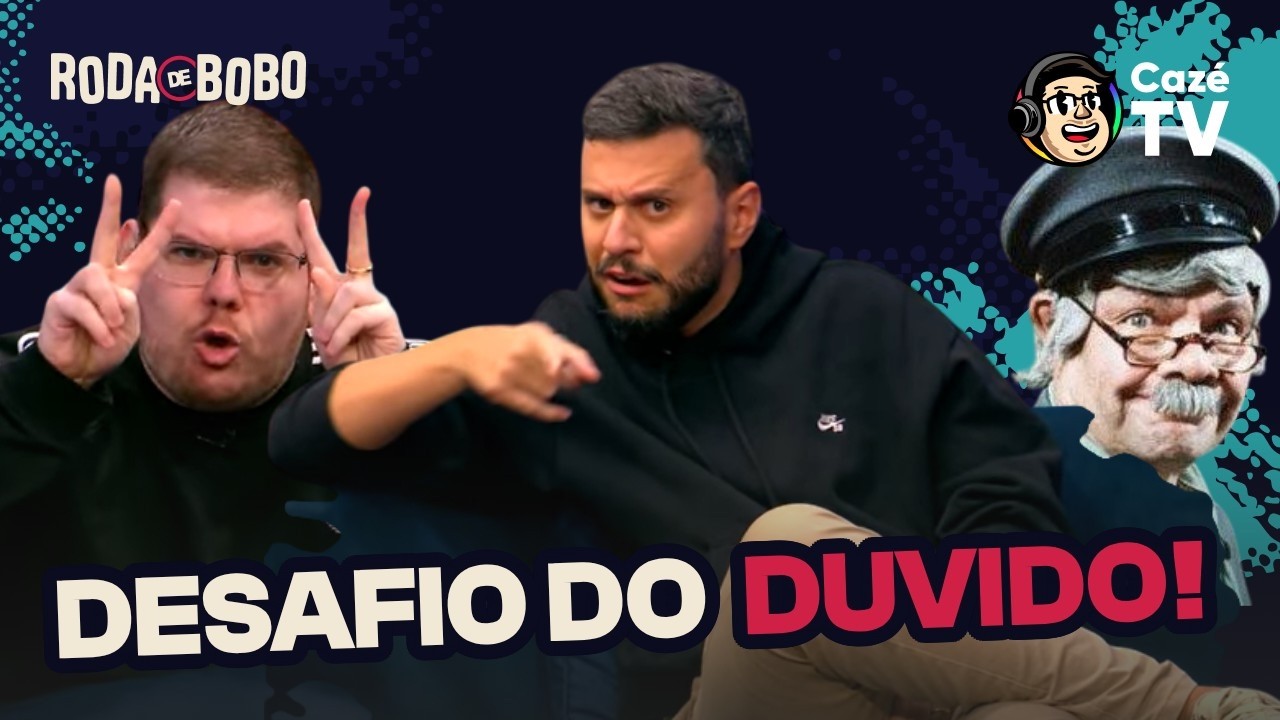 ACABOU O JEJUM! CAZÉ E LUIS X IGOR E DONAN NA BATALHA DO DUVIDO | DESAFIO RODA DE BOBO