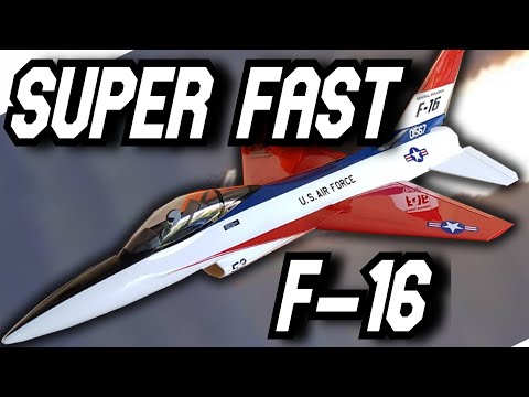 Great Planes ElectriFly F-16 Electric Ducted Fan Jet Super Fast F16 радиоуправляемый самолет
