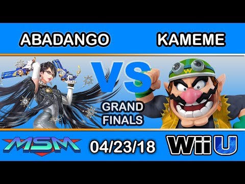 MSM 143 - Abadango (Bayonetta) Vs. DNG | Kameme (Wario) Grand Finals - Smash 4