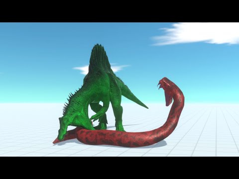 RAINBOW TITANOBOA vs EVERY RAINBOW UNIT - Animal Revolt Battle Simulator