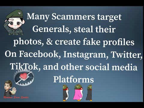 Part 4: Another 22 Military/General's faces that are used in scams