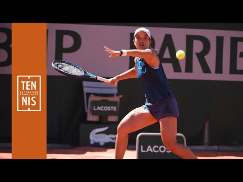 Harmony Tan, un jeu tout en variations... Roland-Garros 2021 | FFT