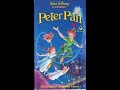 Opening To Peter Pan UK VHS 1993