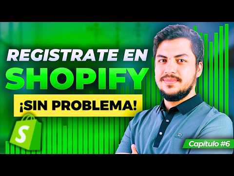 Registra tu TIENDA en SHOPIFY en menos de 2 minutos