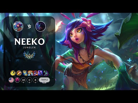 Neeko Jungle vs Rek'Sai - NA Challenger Patch 13.12