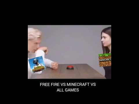 Ultimate Free Fire Vs Minecraft Showdown! #viral