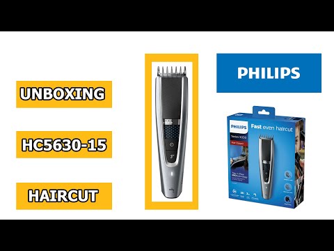 Plaukų kirpimo mašinėlė Philips HC5630/15 video