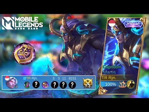 MARTIS TANK / MARTANK NEW SEASON 23 + BUILD! GAMEPLAY TOP GLOBAL MARTIS 3000 MATCH - Mobile Legends