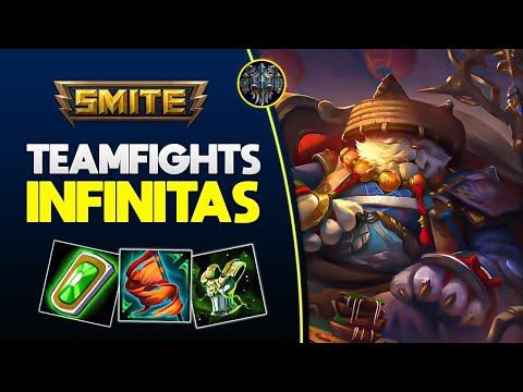Só teamfight INSANA e INFINITA! KUMBHAKARNA - ⚡ Smite BR Assalto