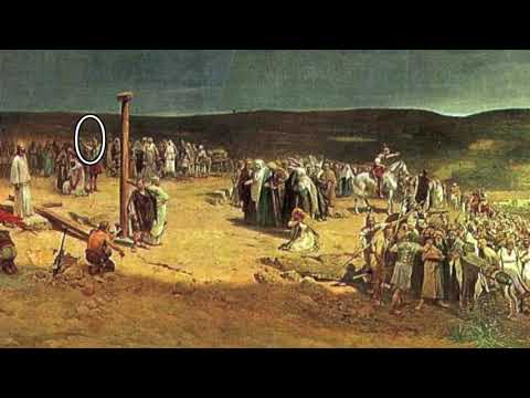 Jan Styka Golgota - największy obraz świata w ramie