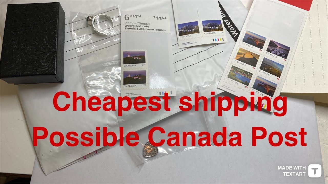 How much does it cost to send a stamp to Canada? Tipseri