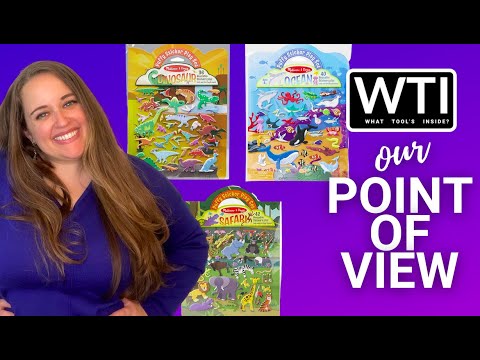 Melissa & Doug Reusable Puffy Stickers - WTI product video review