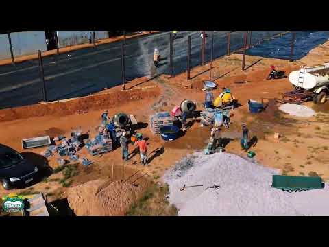 As obras de revitalização do CEAT estão avançando em ritmo acelerado.
