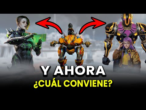 War Robots | Comparando pilotos: Bernadette y Liesel B4R 0N N3T en el FENRIR - Pinceladas Graficas