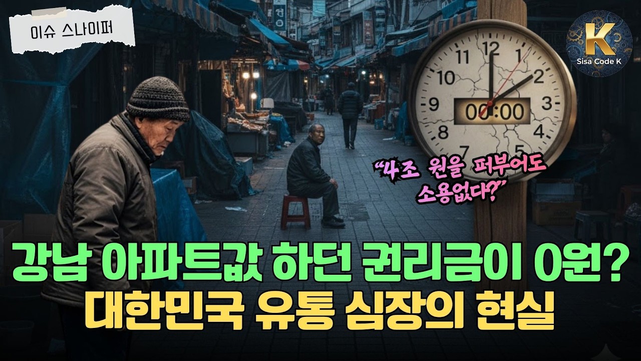 강남 아파트값 하던 권리금이 0원?🚨 4조원을 퍼부어도 소용없는? 24시간 불 꺼진 남대문시장의 잔혹한 근황💸