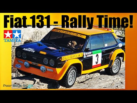 Tamiya Fiat 131 Abarth Rally -- It's Rally Time!