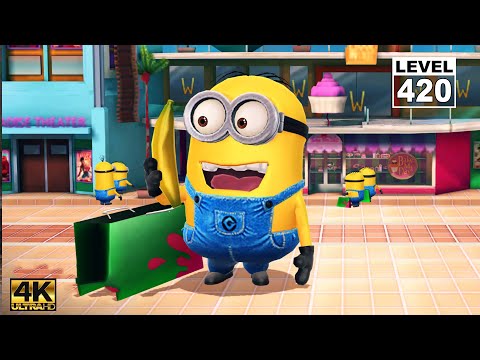 Despicable Me Minion Rush Dave Minion collect 6K Bananas at El Macho's Lair | Ep.270 Lv.420 | UHD 4K