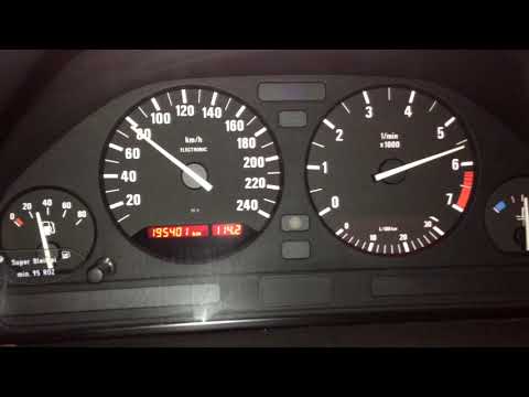 BMW '92 E34 520i M50B20 non-vanos 150 HP. Acceleration.