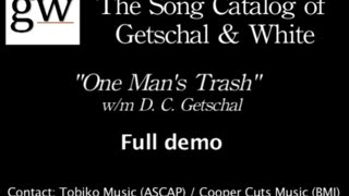 One Man's Trash lyric video full demo