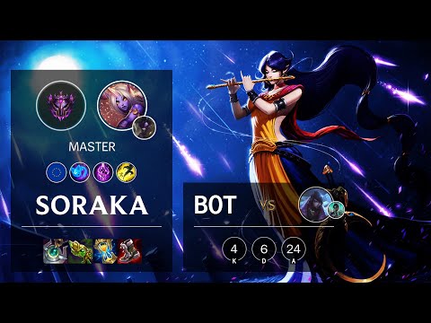 Soraka Bot vs Aphelios - EUW Master Patch 11.18
