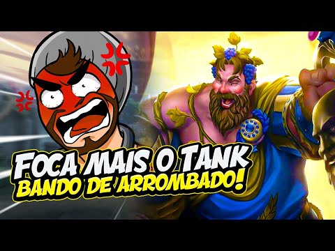 FOCA MAIS O TANK BANDO DE ARROMBADO! - ⚡ Smite BR Conquista