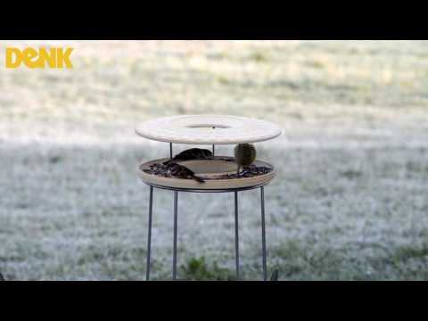 Futterhaus im Winter - DENK-Keramik