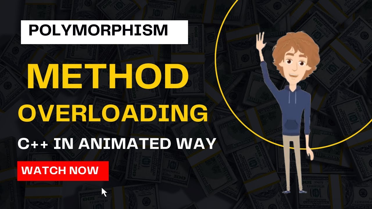 Method Overloading In CPP - Polymorphism in animated way