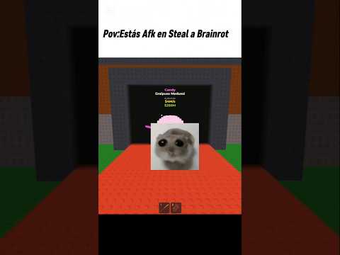 Pov: Estás afk en roba un brainrot #roblox #stealabrainro#shorts #viralshorts