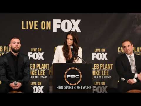 OH DAMN! CALEB PLANT & MIKE LEE GO AT IT! VERBALLY SPARRING BACK & FORTH ACTION