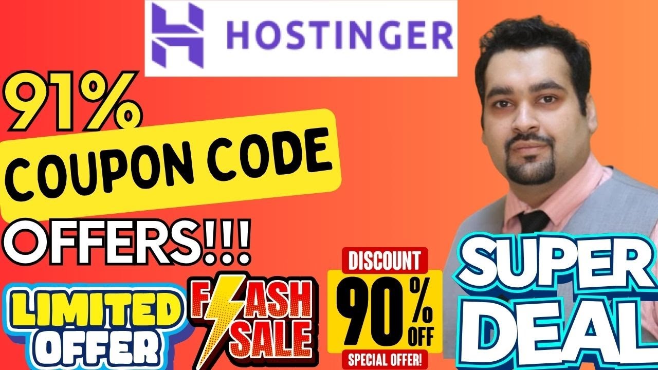 Exclusive Hostinger Offers 2024 - 91% Discount Coupon Code 🌟 offer