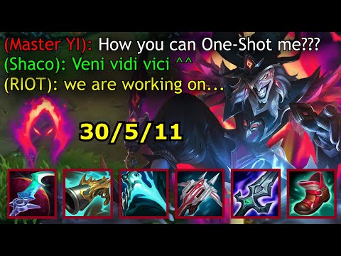 1,2,3 LETHALITY SHACO AND YOU DIE
