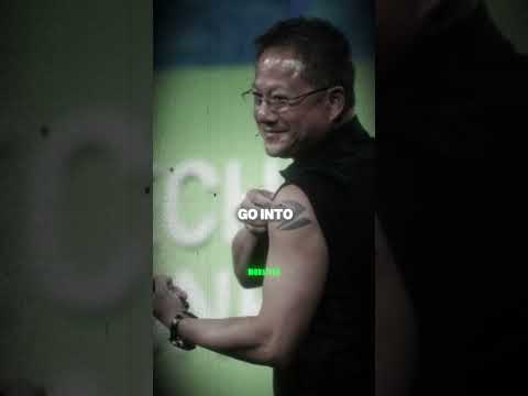 NVIDIA CEO Jensen Huang's ADVICE For Students💵  #money #billionaire