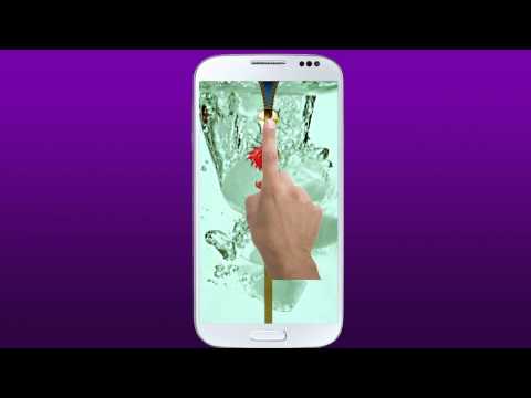 Water lock screen Video