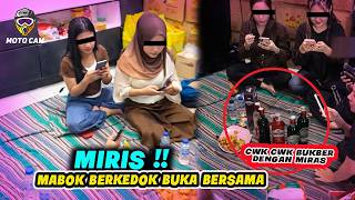 GAK HABIS FIKIR‼️ Aksi Cewek-Cewek Bukber Pakai Miras yang Bikin Geleng Kepala