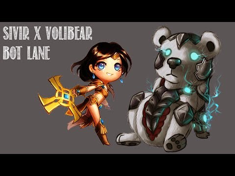 Bear x Warrior Princess OTP (Volibear + Sivir bot lane) [LoL]
